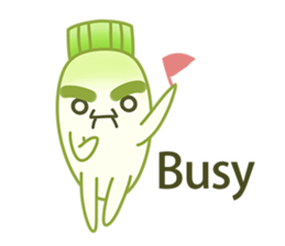 Uncle Ro-Big radish sticker #6058948