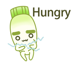 Uncle Ro-Big radish sticker #6058949