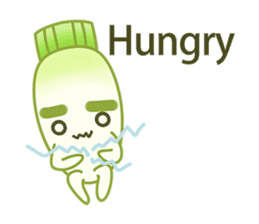 Uncle Ro-Big radish sticker #6058949