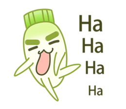 Uncle Ro-Big radish sticker #6058954
