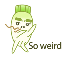 Uncle Ro-Big radish sticker #6058955