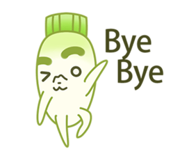 Uncle Ro-Big radish sticker #6058959