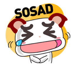 Little RED cat ver2 sticker #6059160