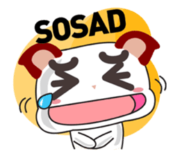 Little RED cat ver2 sticker #6059160