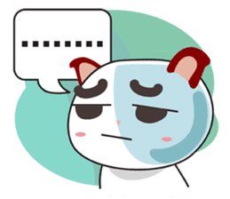 Little RED cat ver2 sticker #6059161