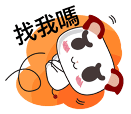 Little RED cat ver2 sticker #6059172