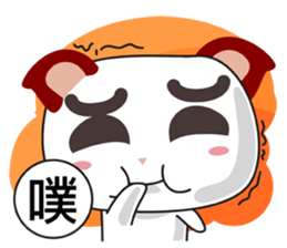 Little RED cat ver2 sticker #6059176