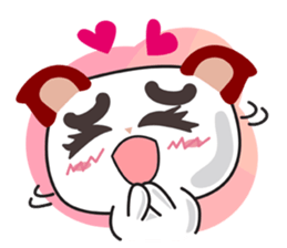 Little RED cat ver2 sticker #6059177