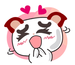 Little RED cat ver2 sticker #6059177