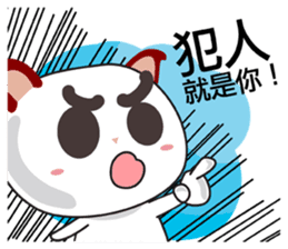 Little RED cat ver2 sticker #6059186