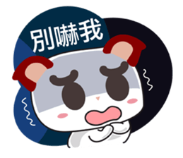 Little RED cat ver2 sticker #6059192