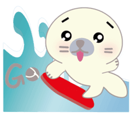 Little Seal sticker #6059269