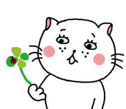 The Tamuras' cat (The four seasons) sticker #6059303