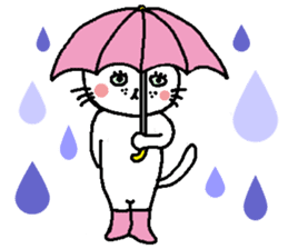 The Tamuras' cat (The four seasons) sticker #6059308