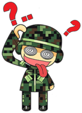 Crazy Army sticker #6060461