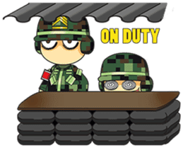 Crazy Army sticker #6060466