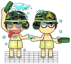 Crazy Army sticker #6060475