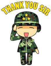 Crazy Army sticker #6060484