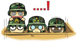 Crazy Army sticker #6060486