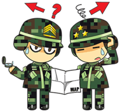 Crazy Army sticker #6060487