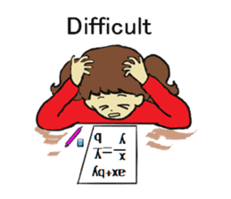 Four happy siblings. English version. sticker #6060591