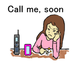 Four happy siblings. English version. sticker #6060595