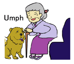 Four happy siblings. English version. sticker #6060610