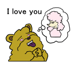 Four happy siblings. English version. sticker #6060615