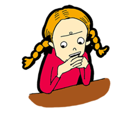 Comic kids kansaiben sticker #6060702