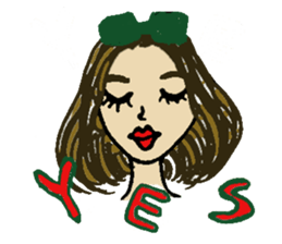 Late 20s Girl sticker #6060817