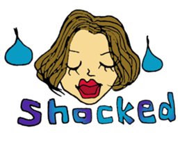 Late 20s Girl sticker #6060823