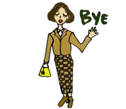 Late 20s Girl sticker #6060833