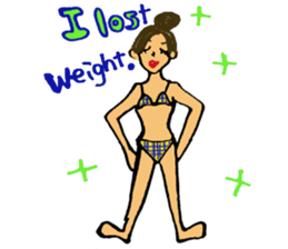 Late 20s Girl sticker #6060834