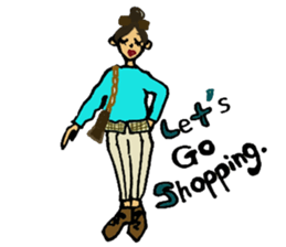 Late 20s Girl sticker #6060836