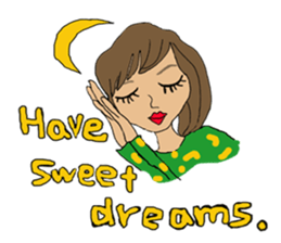 Late 20s Girl sticker #6060841