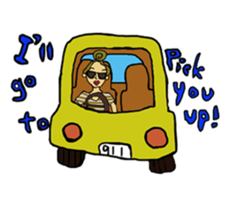 Late 20s Girl sticker #6060843