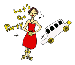 Late 20s Girl sticker #6060847