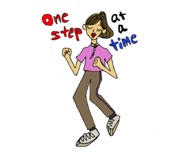 Late 20s Girl sticker #6060850