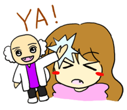 The girl who likes an idol size sticker #6061168