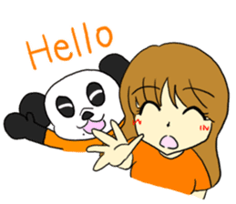 The girl who likes an idol size sticker #6061172