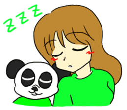 The girl who likes an idol size sticker #6061175