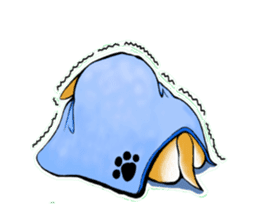 A Shiba dog RUPPETAN. sticker #6061262
