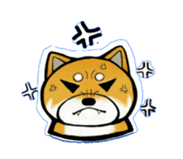 A Shiba dog RUPPETAN. sticker #6061278