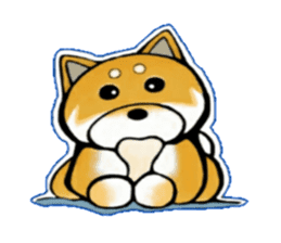 A Shiba dog RUPPETAN. sticker #6061281