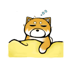 A Shiba dog RUPPETAN. sticker #6061286