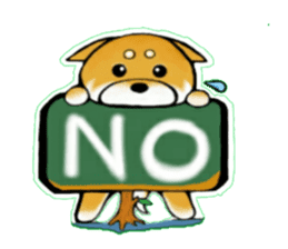A Shiba dog RUPPETAN. sticker #6061295