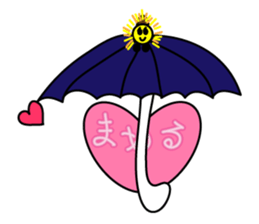 Cute white clouds sticker #6061394