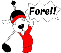 Free dog Number Two(English edition) sticker #6061421