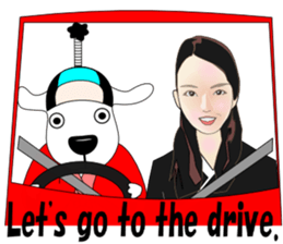 Free dog Number Two(English edition) sticker #6061422