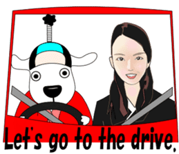 Free dog Number Two(English edition) sticker #6061422